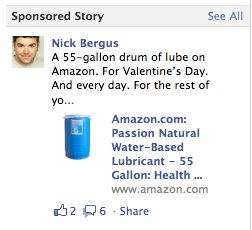 amazon1 Facebook made this guy a spokesperson for personal lubricant