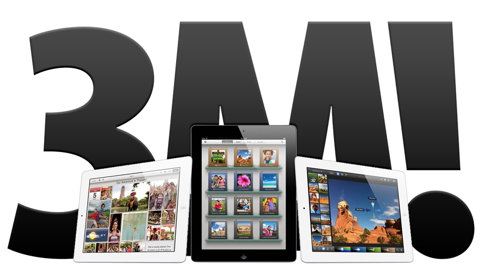 Click here to read Apple's Three Million New iPads Sold Show That the Future Is Here to Stay
